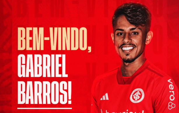 Inter anuncia contratação de Gabriel Barros O Bairrista