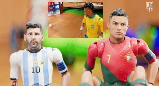 Vídeo com bonecos do Neymar, Messi, CR7 e outros ganhando vida viraliza; assista