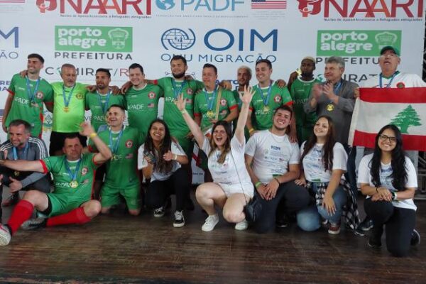 Líbano vence a Copa dos Migrantes e Refugiados em Porto Alegre