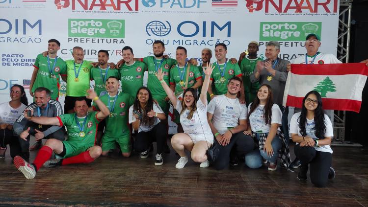Líbano vence a Copa dos Migrantes e Refugiados em Porto Alegre