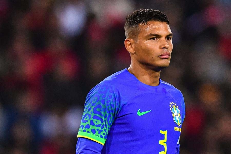 Mini Craques - Thiago Silva - Seleção Brasileira - Fabricante: DTC