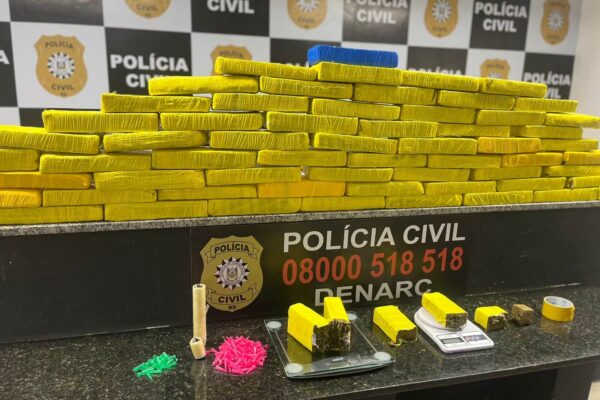 Homem é preso com 45 quilos de maconha em condomínio de Porto Alegre
