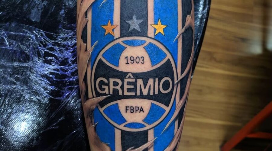 Grêmio está entre os mais buscados na internet para tatuagem de homenagem ao clube Instagram/Maicon Ristow