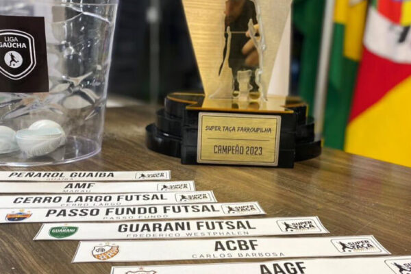 Supertaça Farroupilha de Futsal começa na terça-feira em Frederico Westphalen