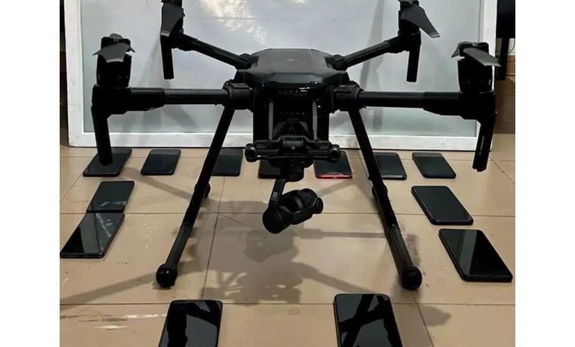Polícia apreende drones com drogas e 24 celulares na região da PASC