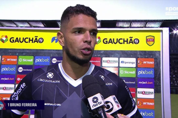 “Muito orgulho” afirma Bruno, goleiro do Caxias  após o vice do Gauchão Ipiranga