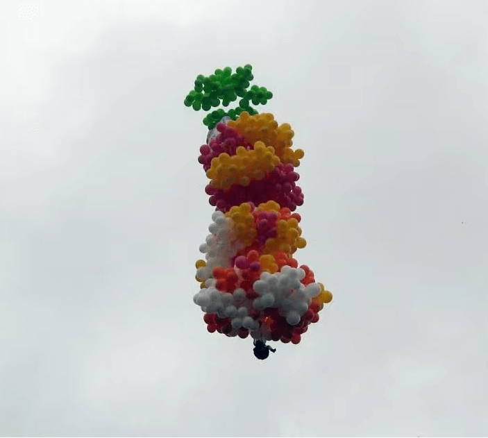 Há 15 anos, padre De Carli resolveu utilizar balões de gás hélio para um voo do Paraná até Mato Grosso do Sul e teve um final trágico