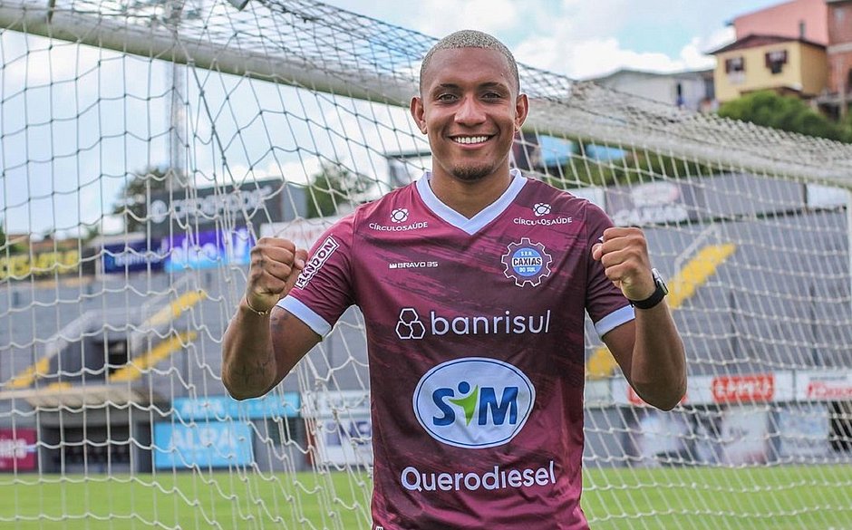 Wesley Pomba, emprestado ao Caxias pelo Grêmio, interessa times da Série A