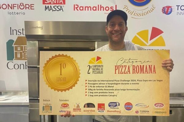Pizzaiolo de Caxias vence campeonato brasileiro e vai disputar o mundial nos EUA
