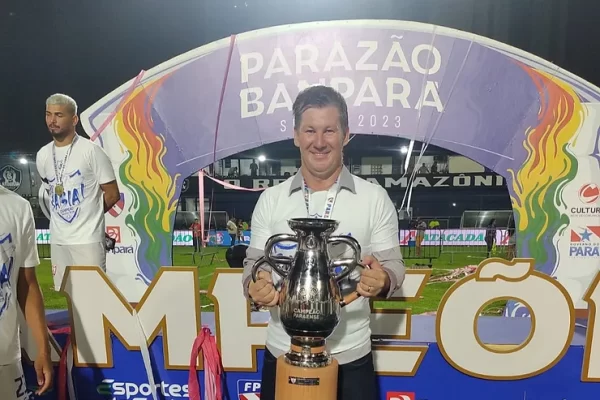 Dirigente conhecido no futebol gaúcho conquista título Paraense