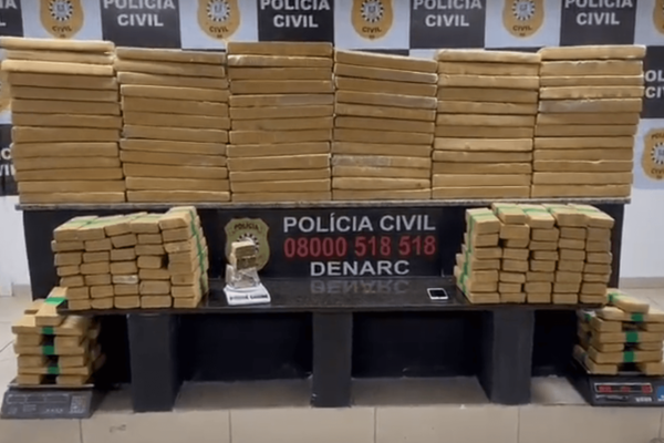 Polícia Civil apreende 200kg de maconha em Sapiranga