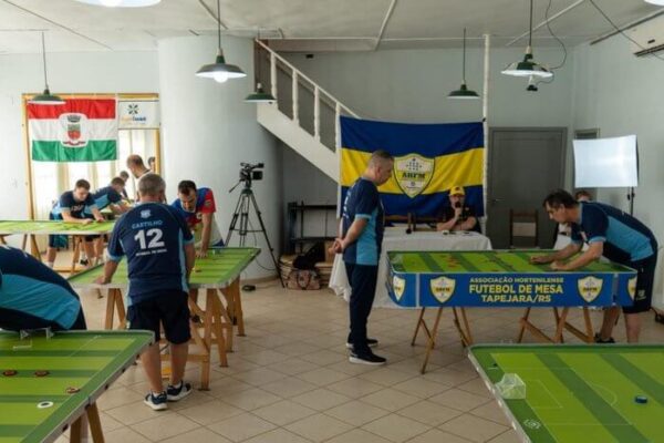 Tapejara sediará campeonato estadual de futebol de mesa