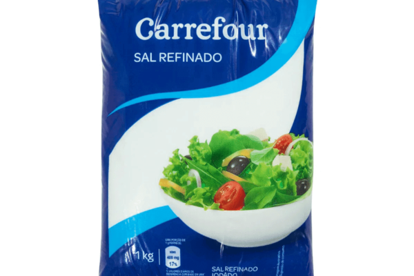 Anvisa proíbe a venda de lote de sal da marca Carrefour