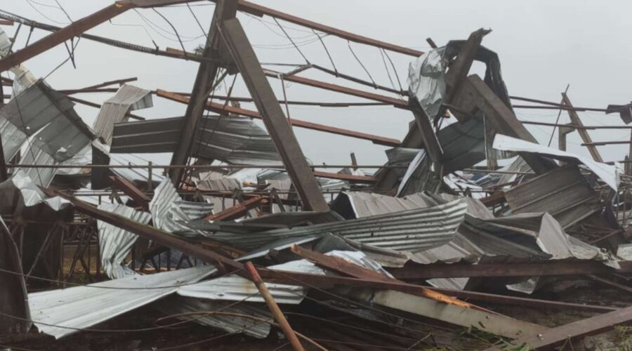 No dia seguinte ao temporal, cerca de 1,3 mil moradores ficam sem