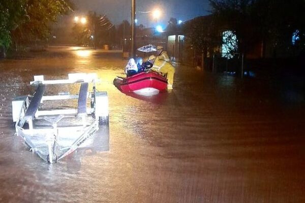 Plataforma do governo indica que 26 municípios do RS tem “risco muito alto” de inundações, enxurradas e alagamentos