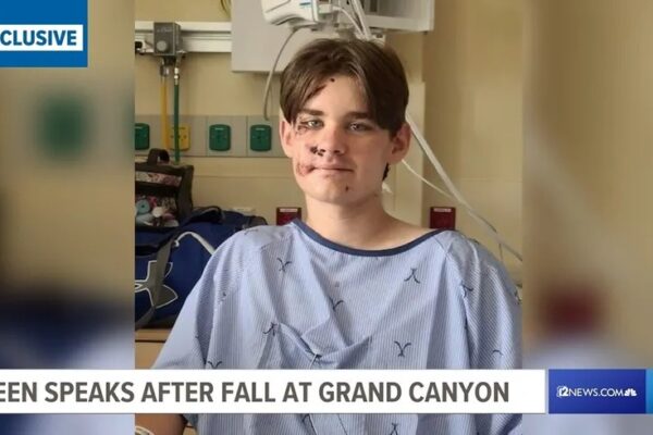 Adolescente sobrevive a queda de 30 metros no Grand Canyon