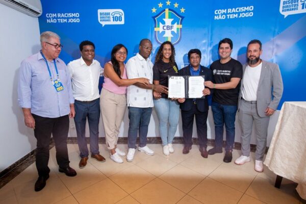 CBF e Ministérios da Igualdade Racial e do Esporte formam parceria para combater racismo