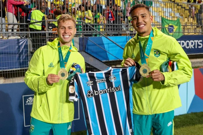 Grêmio tem dois atletas convocados para Seleção Brasileira Sub-23