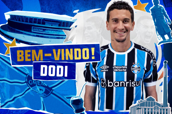 Grêmio anuncia reforço de volante Dodi