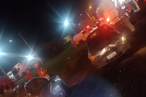 Oito pessoas ficam feridas em acidente na RS-040, em Viamão