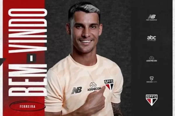 São Paulo anuncia Ferreira, ex-Grêmio