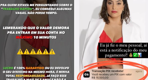 BBB24: Camila, ex de Buda, tem conta no instagram hackeada por golpistas