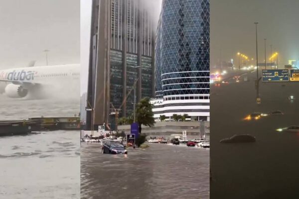 Tempestade sem precedentes causa o caos em Dubai com vários vídeos de cair o queixo; assista