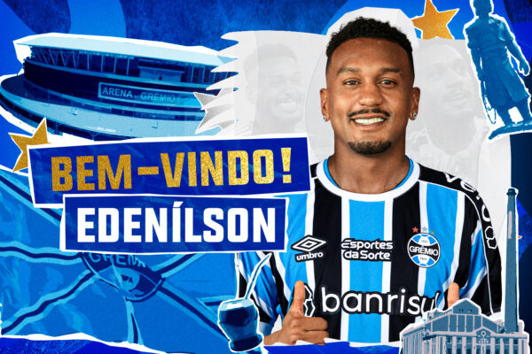 Grêmio anuncia a contratação de Edenilson