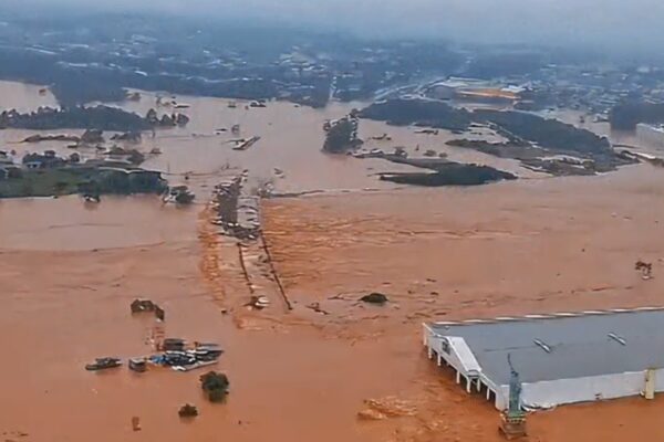 Prefeito de Muçum comunica que nível do rio Taquari diminuiu
