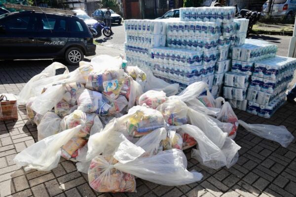 Complexo do Porto Seco se torna central logística para distribuição de doações às vítimas das enchentes