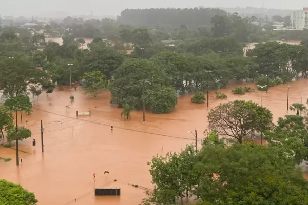 MetSul emite alerta para mais chuva no RS, tornando a situação crítica no Estado