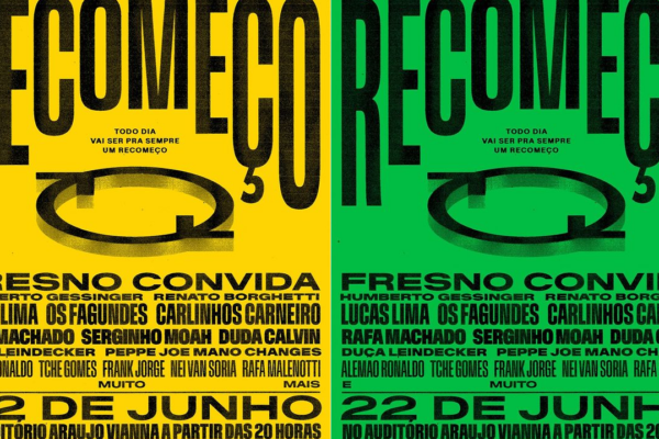 Festival Recomeço: Araújo Vianna anuncia evento beneficente com Banda Fresno, Os Fagundes, Renato Borghetti e muito mais