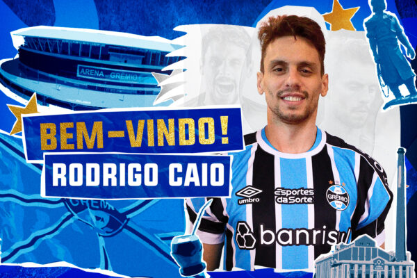 Grêmio anuncia a contratação de Rodrigo Caio