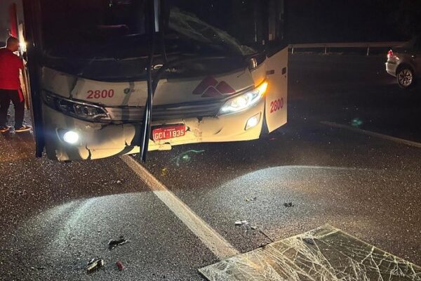 Ônibus que transportava delegação do Brasil sofre acidente em São Paulo