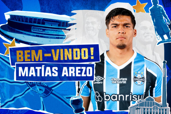 Matías Arezo é anunciado como novo reforço do Grêmio