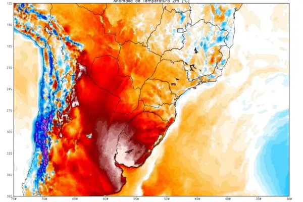 RS receberá grande onda de calor no início de agosto