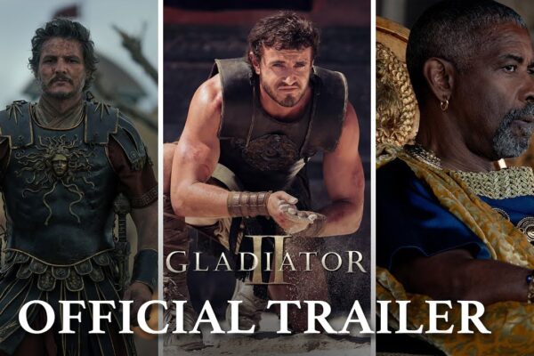 Gladiador 2 ganha primeiro trailer com batalha naval no Coliseu e rinoceronte; assista