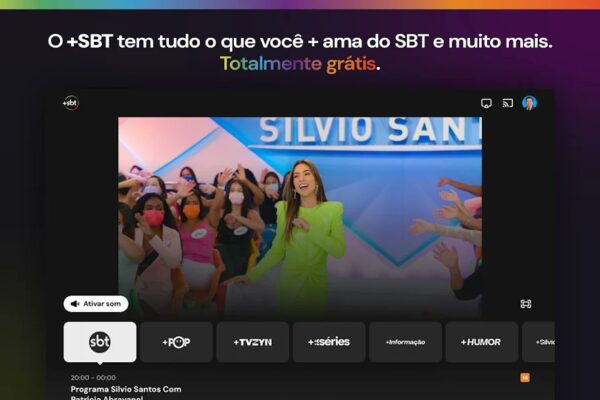 24h de Silvio Santos: SBT lança oficialmente seu streaming gratuito, o +SBT