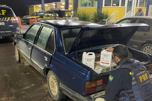 Homem é preso com 160 litros de agrotóxicos contrabandeados em Pelotas