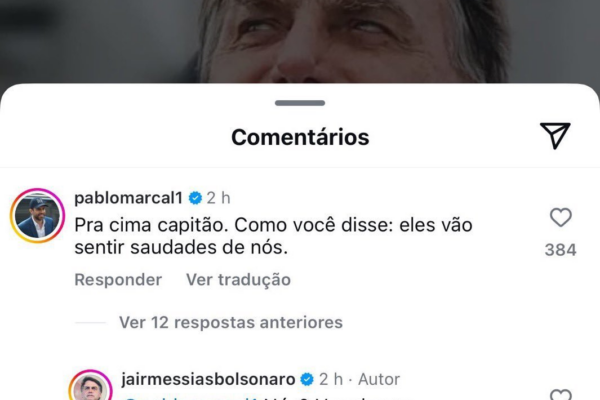 Pablo Marçal responde comentário de Bolsonaro com textão e internet zoa: “alugou um triplex”