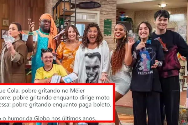 “Humor boleto”: Tô Nessa estreia na Globo e é criticada por risadas falsas e piadas forçadas