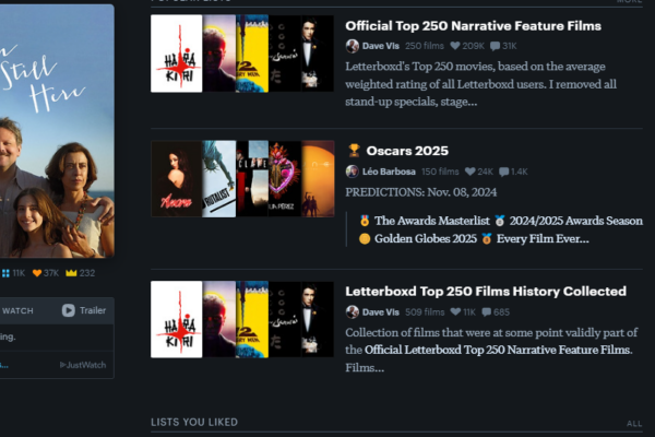 Ainda Estou Aqui: Filme brasileiro entra na seleta lista dos “Top 250” de site de reviews Letterboxd