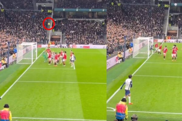 Craque do Tottenham faz golaço olímpico contra Manchester United e vídeo viraliza; assista