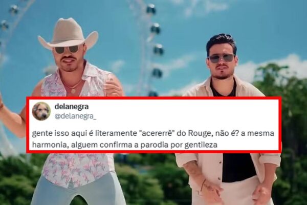 Internet percebe que sertanejo “Descer pra BC” é idêntico a “Ragatanga”, do Rouge; ouça comparação