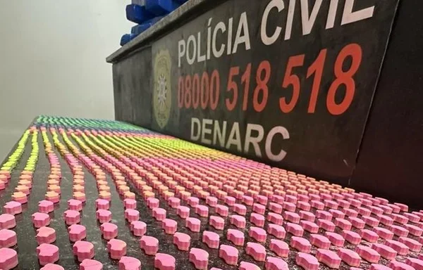 Polícia apreende 3,2 mil comprimidos de ecstasy em Porto Alegre